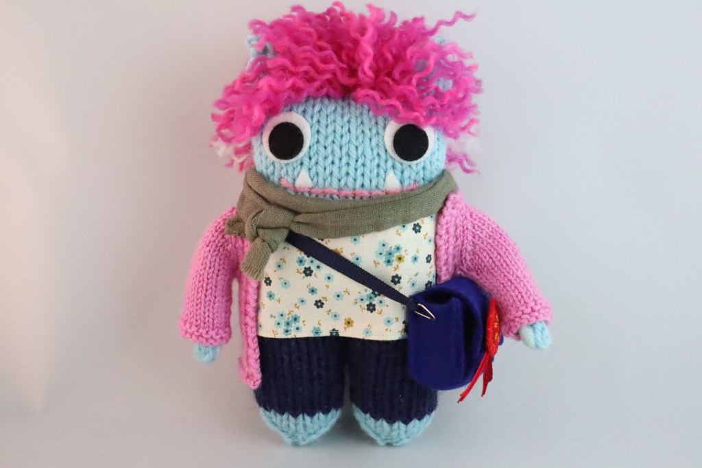 Birthday Beastie - New Commission - CrawCrafts Beasties