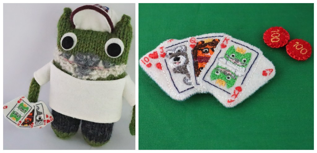 Beastie Poker Tournament - Engagement Gifts by CrawCrafts Beasties