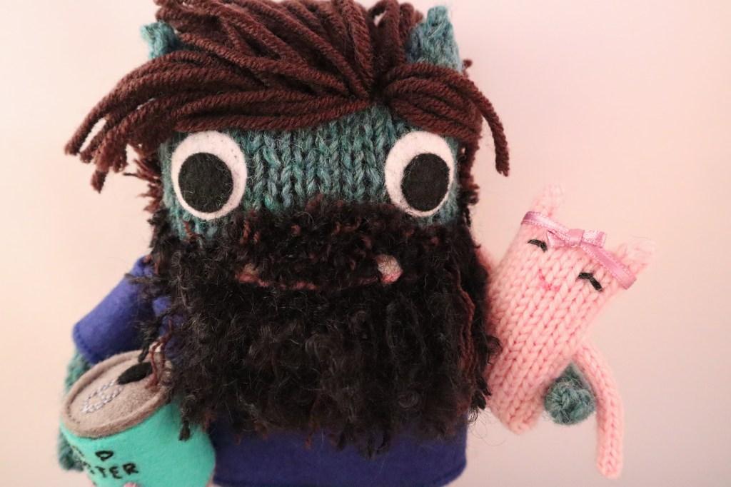 Hug Time! Father's Day Beasties - CrawCrafts Beasties