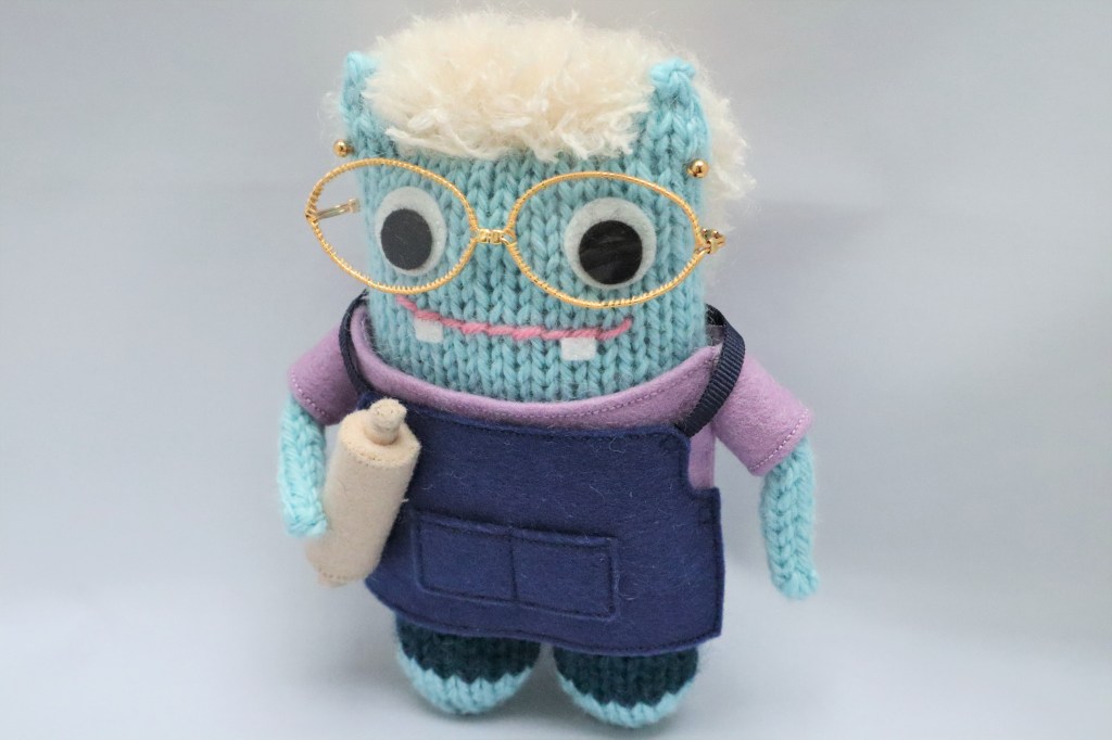 June Beastie, a special commission by CrawCrafts Beasties