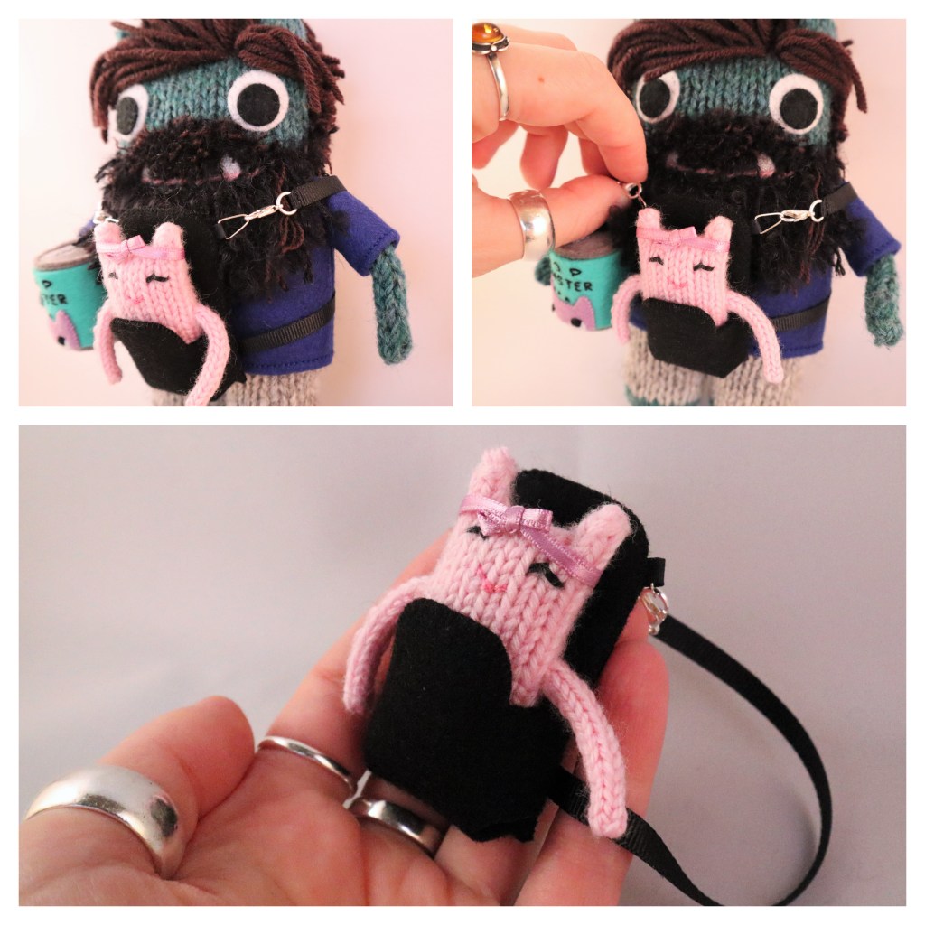 Beastie Baby Sling - Father's Day Beasties - CrawCrafts Beasties