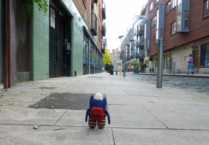 Explorer Beastie in Temple Bar - CrawCrafts Beasties