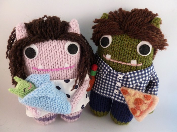 A Happy Beastie Family - CrawCrafts Beasties