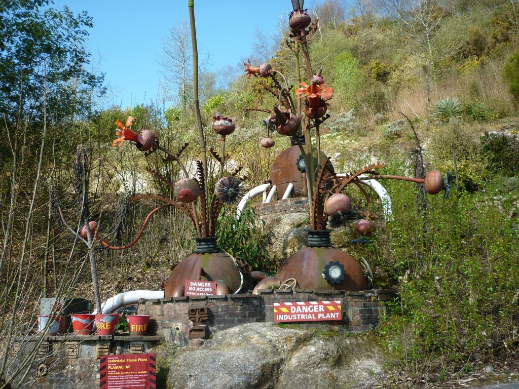 Industrial Plant Sculpture, Eden Project - H Crawford/CrawCrafts Beasties