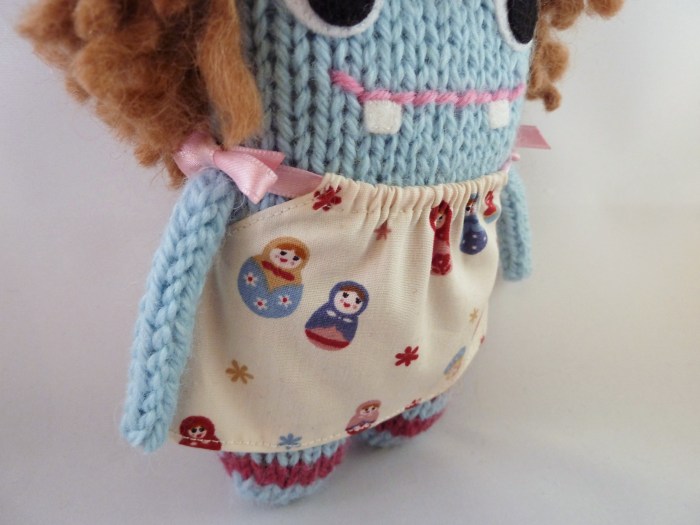 Holly Beastie's Dress - CrawCrafts Beasties