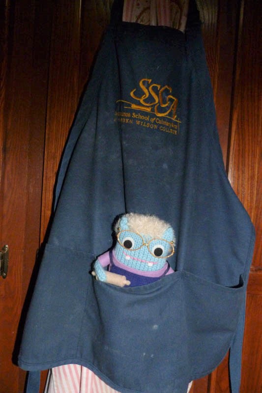 June Beastie Settles into her New Home - R Crawford/CrawCrafts Beasties