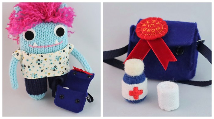 First Aid Kit for beasties - CrawCrafts Beasties