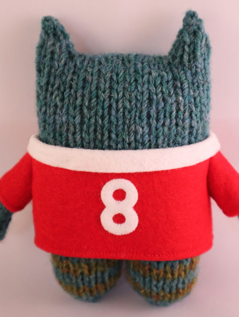 Shirt Back - Beastified Wales Rugby Jersey - CrawCrafts Beasties