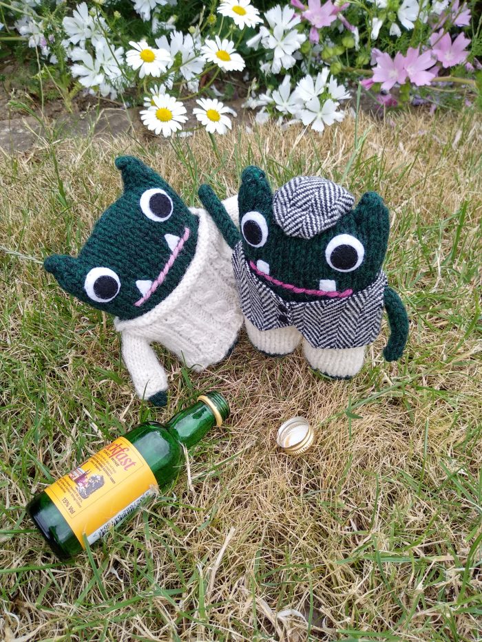 Plunkett, A Little the Worse for Wear - CrawCrafts Beasties