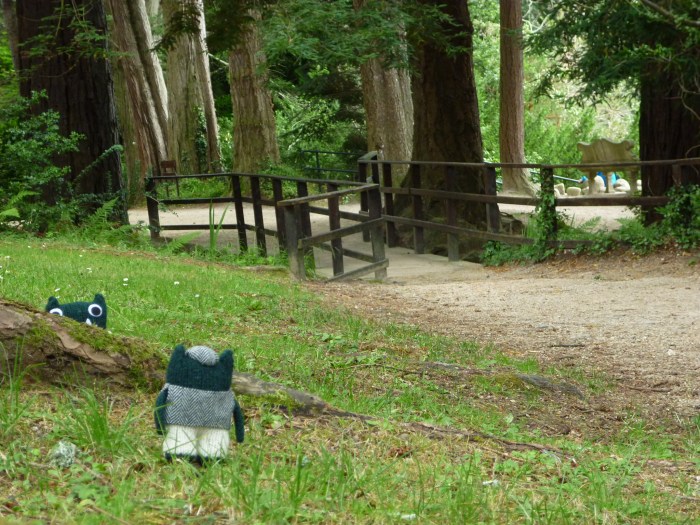 Hide and Seek in Powerscourt Gardens - H Crawford/CrawCrafts Beasties