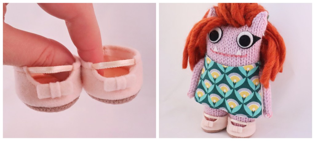 Beastie Shoes - Beastie Vintage Style - CrawCrafts Beasties