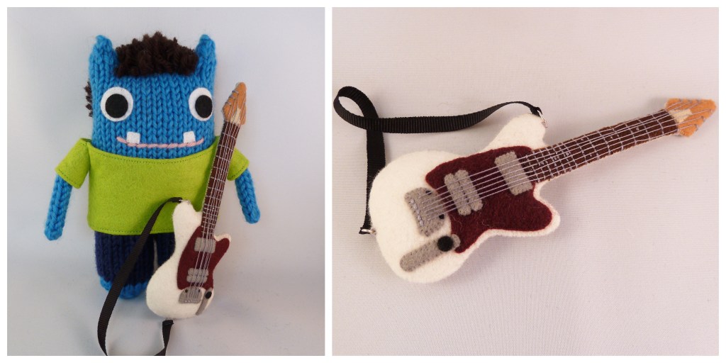 Beastie Guitar - Wedding Gift Beasties by CrawCrafts Beasties