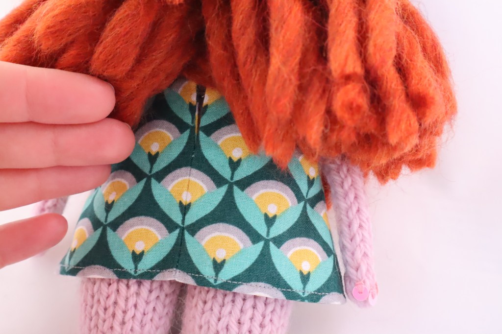 Beastie Dress, Back - CrawCrafts Beasties