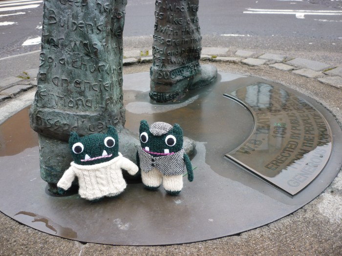 Paddy, Plunkett and some famous literary legs - H Crawford/CrawCrafts Beasties