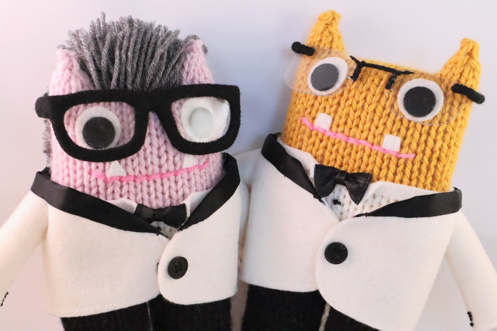 Meet the Beastie Couple! CrawCrafts Beasties