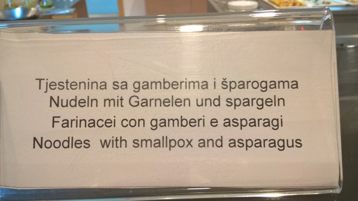Yum! Smallpox! H Crawford/CrawCrafts Beasties