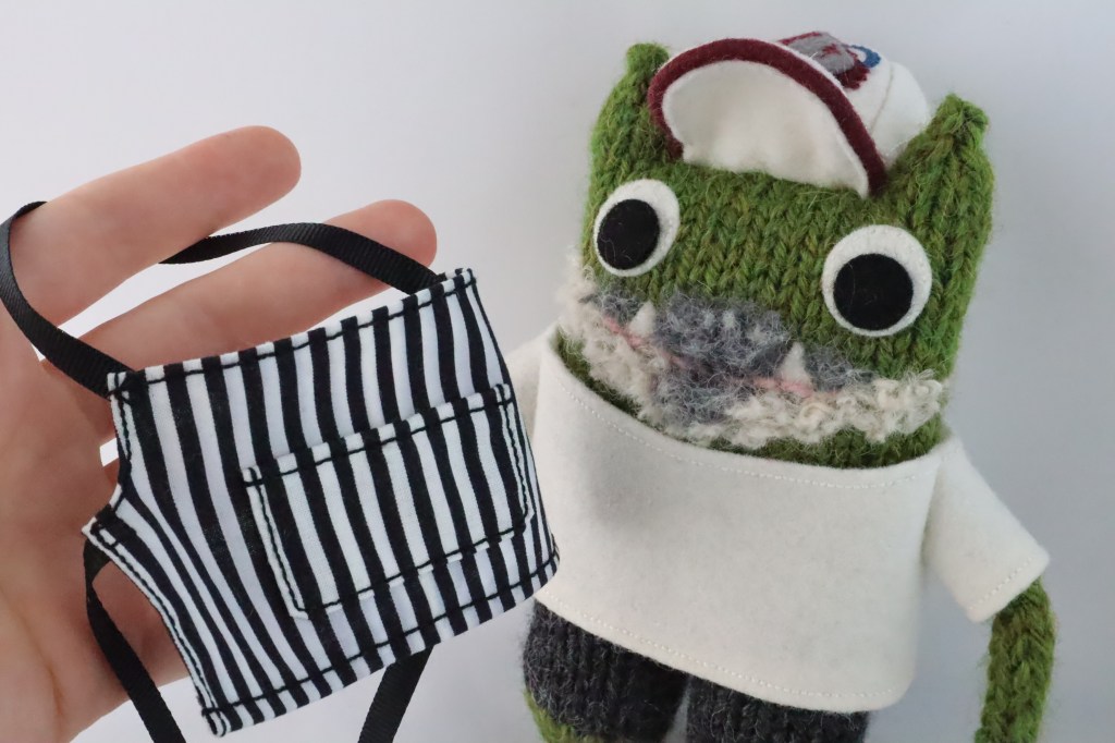 Beastie Apron - Engagement Beastie - CrawCrafts Beasties