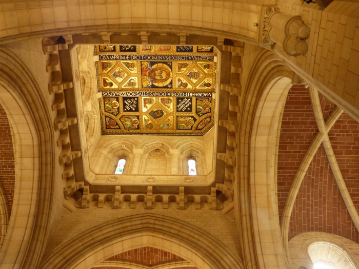 Painted Ceilings at Buckfast Abbey - B Crawford/CrawCrafts Beasties