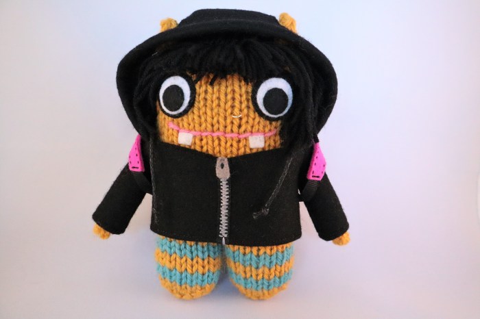 Rock Girl Beastie - Commissions by CrawCrafts Beasties