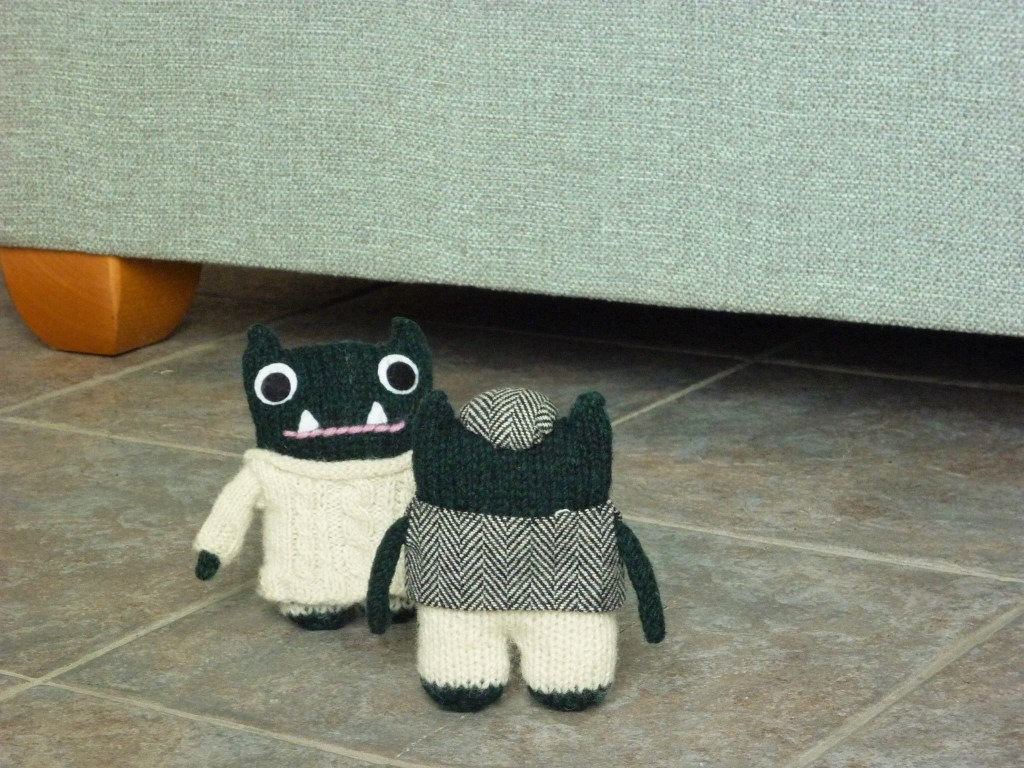 Paddy has an idea - Beastie Adventures - H Crawford/CrawCrafts Beasties