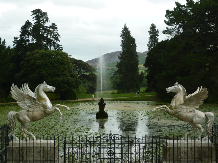 The Triton Lake at Powerscourt - H Crawford/CrawCrafts Beasties