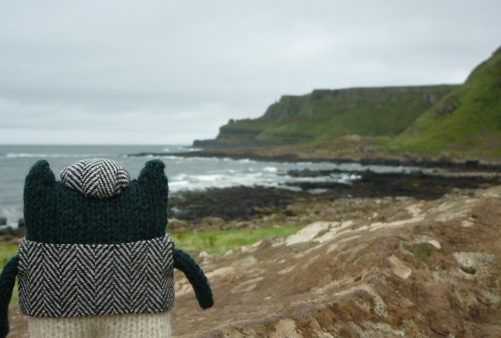Plunkett Spots the Giant's Causeway - H Crawford/CrawCrafts Beasties