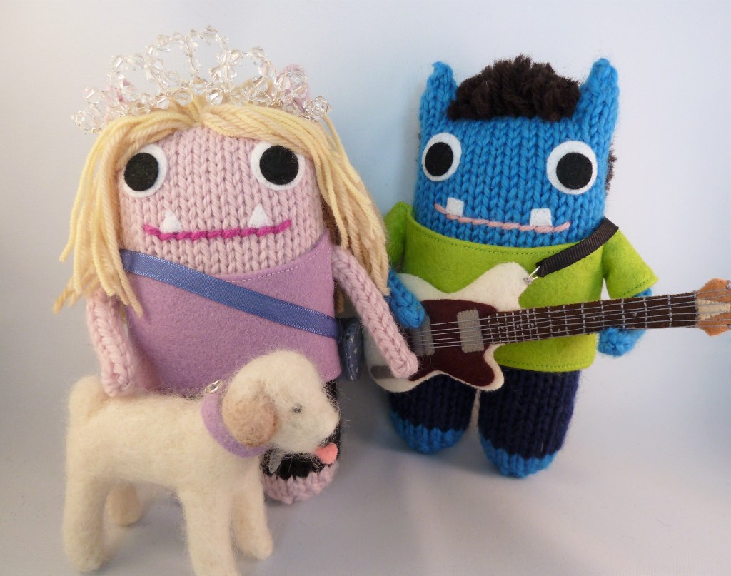 Who's This? A Beastie Family, by CrawCrafts Beasties