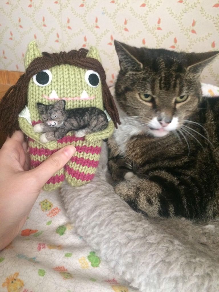 Julia Beastie at Home - CrawCrafts Beasties