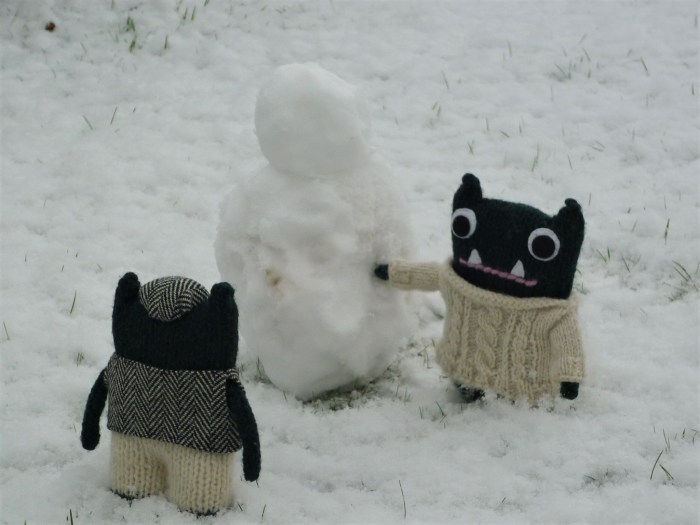 Paddy's Snow Beastie - H Crawford/CrawCrafts Beasties