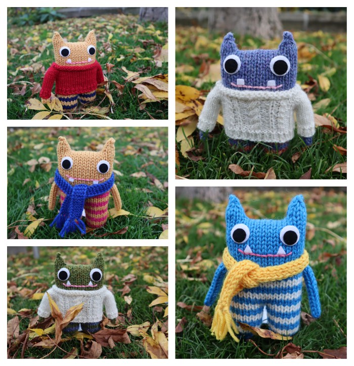 Beastie Fall Fashion Show - CrawCrafts Beasties