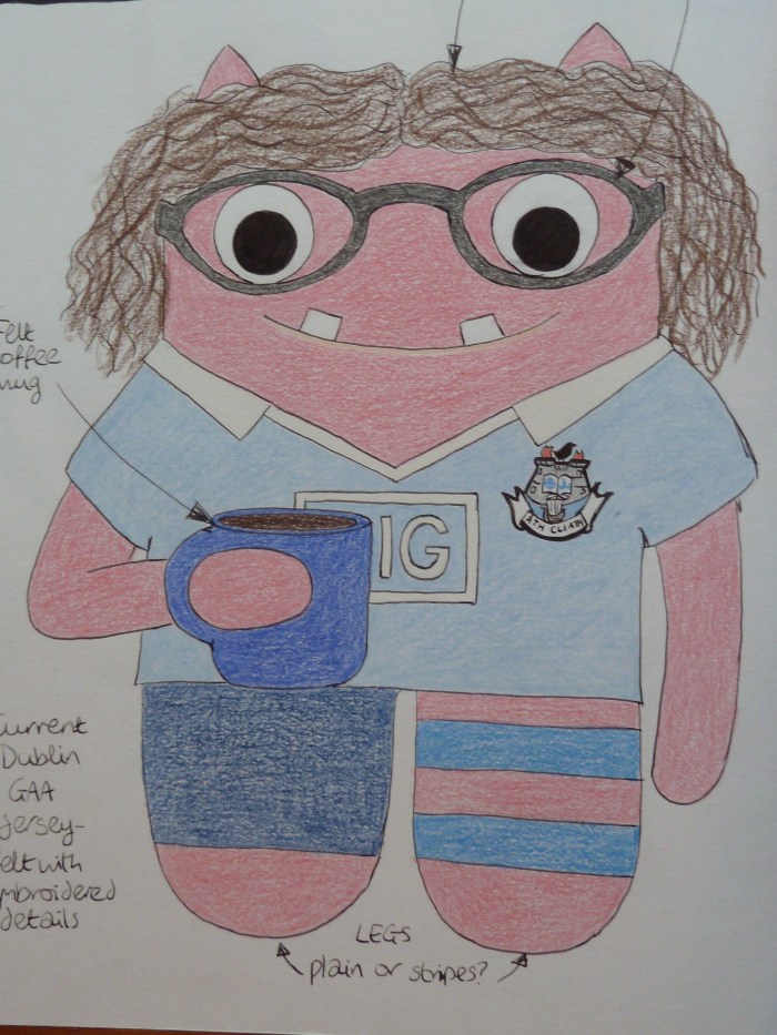 Every Beastie Begins with a Sketch - CrawCrafts Beasties