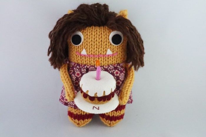 Quarantine Birthday Beastie, by CrawCrafts Beasties