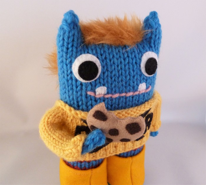 A Visit From the Cookie Monster! CrawCrafts Beasties