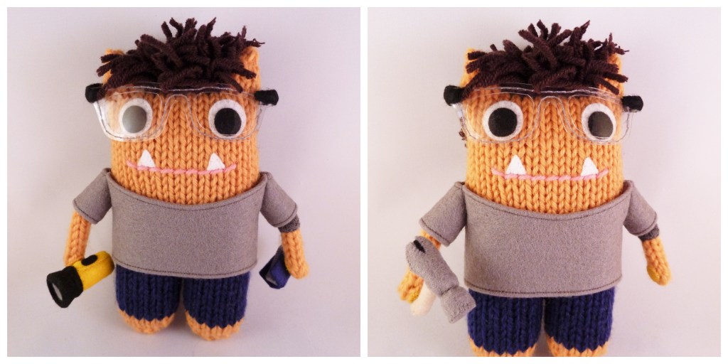 Hold on, Spencer Beastie! Magnetic Felt Accessories by CrawCrafts Beasties