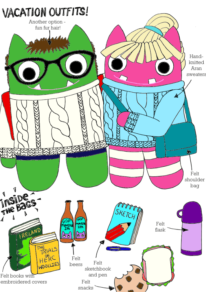 David and Tammie Beasties - CrawCrafts Beasties