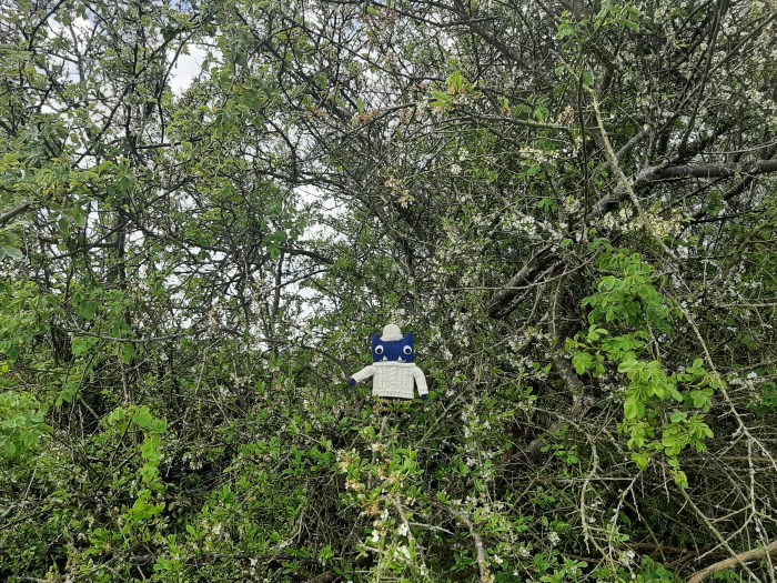 Beastie Blackthorn Blossom - CrawCrafts Beasties