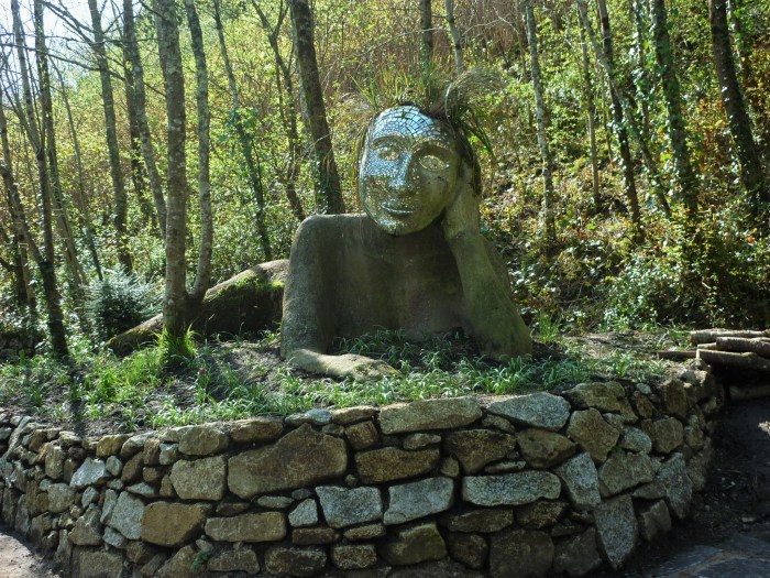 Clay Sculpture at the Eden Project - H Crawford/CrawCrafts Beasties