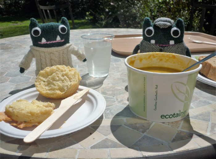 Paddy and Plunkett Dine Out at Heligan - H Crawford/CrawCrafts Beasties