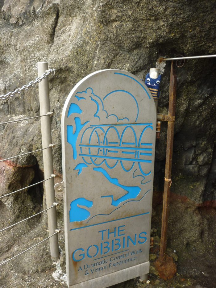 Posing with the Sign - CrawCrafts Beasties