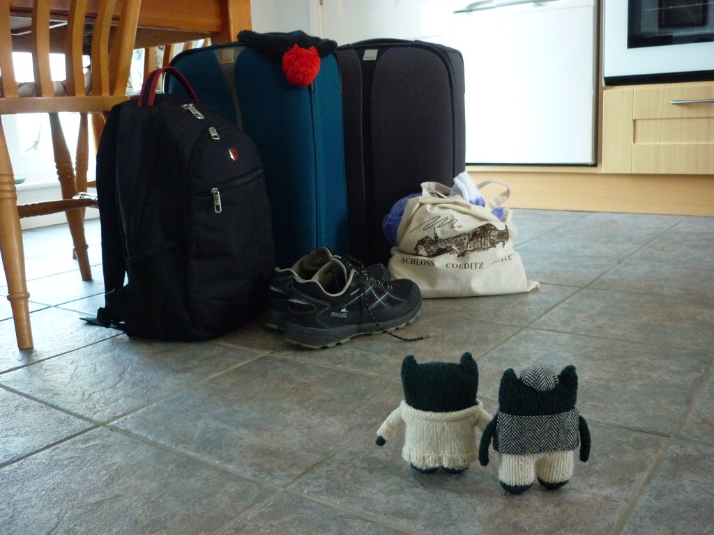 Paddy and Plunkett plan a trip - H Crawford/CrawCrafts Beasties