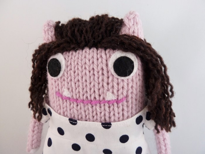 A Pretty Lady Beastie, by CrawCrafts Beasties