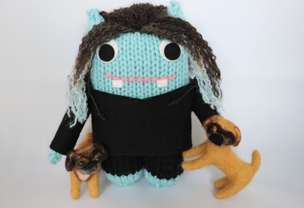 Beastie With Pugaliers - CrawCrafts Beasties