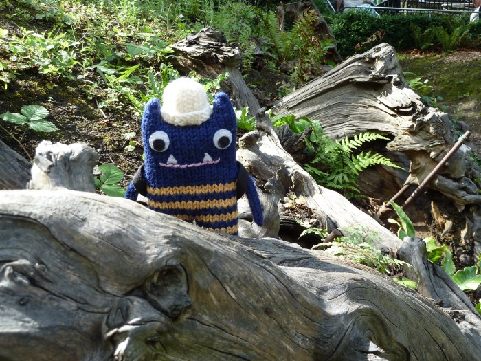 Explorer Beastie Breaking New Ground - CrawCrafts Beasties