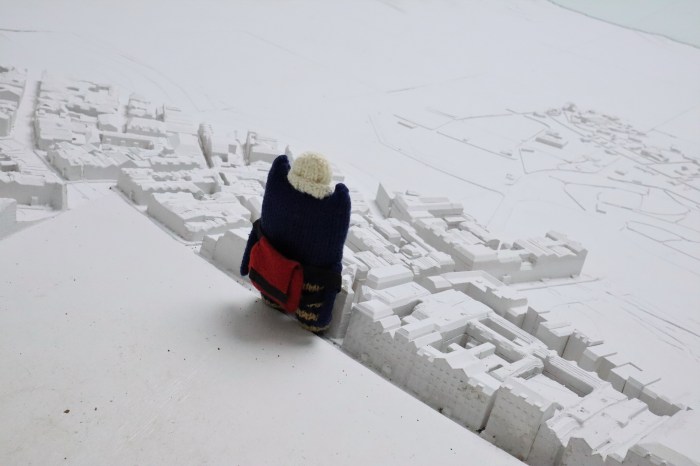 Explorer Beastie in Memory Palace - CrawCrafts Beasties