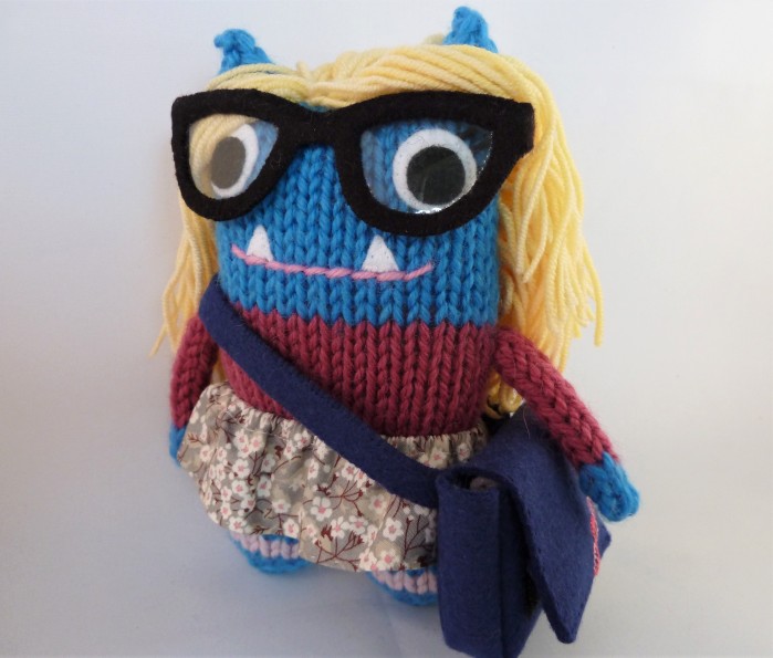 Ballerina Scientist Beastie, a Personalised Commission by CrawCrafts Beasties