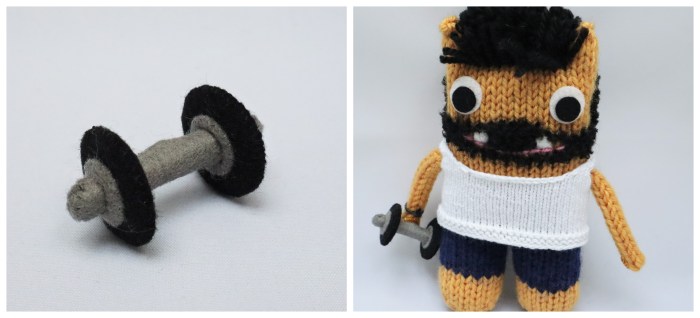 Beastie Dumbbell - Virtual Reality Beastie