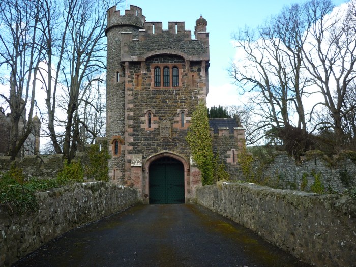 Barbican at Glenarm Castle - H Crawford/CrawCrafts Beasties