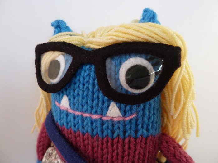 Ballerina Scientist Beastie, Personalised Handmade Gifts by CrawCrafts Beasties