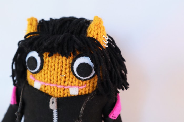 Rock Girl Beastie, by CrawCrafts Beasties