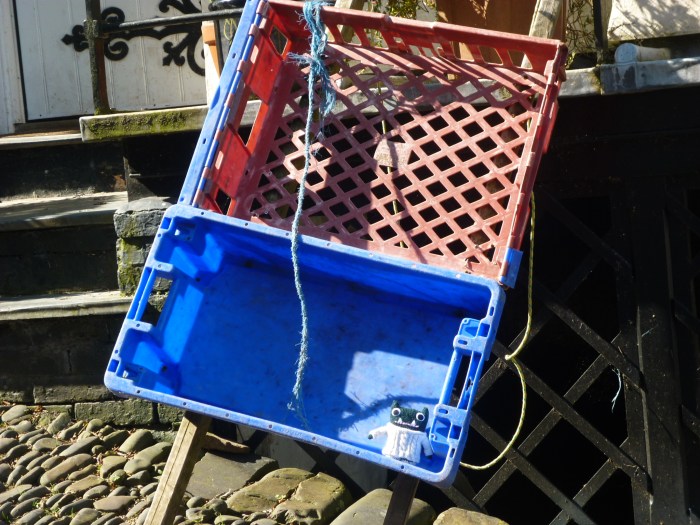 Paddy Hitches a Ride to the Harbour - H Crawford/CrawCrafts Beasties